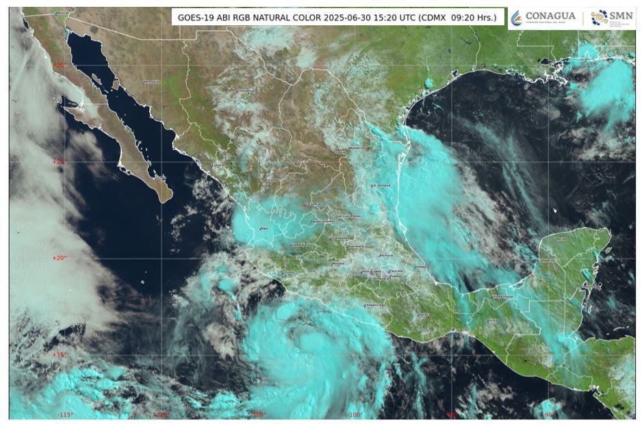 Los tres órdenes de gobierno fortalecen medidas preventivas ante la tormenta tropical Flossie